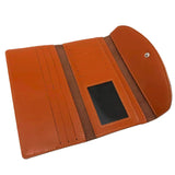Women Wallet Long Money Bag Purse Oil Wax Slim Ladies Purse