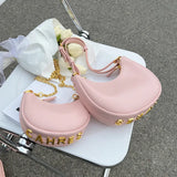 Summer Women's Shoulder Bag Chain Messenger Dumpling Bag