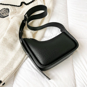 Western Style PU Leather Shoulder Bag