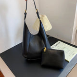 High Handbags For Women Bucket Bag Latest Style PU Leather Female Crossbody Bags