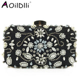 Heavy Bead Embroidery Bag Women Evening Bag Multicolor