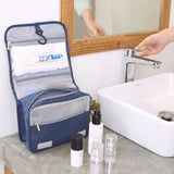 Personalized Embroidered Men Cosmetic Bag Travel Waterproof Storage Bag