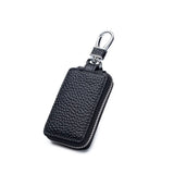Leather Woman Key Case Zipper Key Wallet Holder