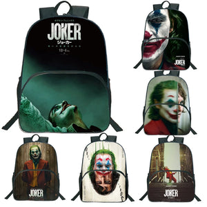 Joker Backpack Kids Boys Girls Teens 16in School Travel Bag
