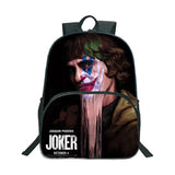 Joker Backpack Kids Boys Girls Teens 16in School Travel Bag