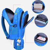 Reflective Nylon Kids School Backpack - Girl Boy School Bag