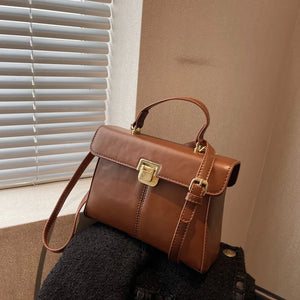 High Version Shoulder Bags For Women Large Capacity Female Texture PU Leather Me