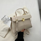 High Version Shoulder Bags For Women Large Capacity Female Texture PU Leather Me