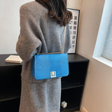 High Version Shoulder Bags Messenger Bags For Women PU Leather Chains Handbags