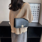 High Version Shoulder Bags Messenger Bags For Women PU Leather Chains Handbags