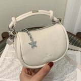 High Ladies Handbag Spring Summer Net Red Shoulder Bag All-match Messenger Bag