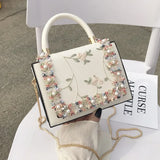 High Ladies Lace Handbag Spring Messenger Women's Bag Chain Shoulder B