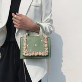 High Ladies Lace Handbag Spring Messenger Women's Bag Chain Shoulder B