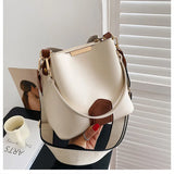 Women's Messenger Bucket Bag Vintage Handbag