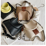 Women's Messenger Bucket Bag Vintage Handbag