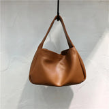 Litchi Pattern Handbag Casual Shoulder Bag