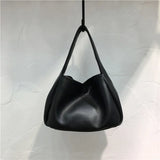 Litchi Pattern Handbag Casual Shoulder Bag