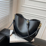 Retro Handbag Autumn Winter Solid Shoulder Messenger Bag