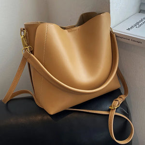 Retro Handbag Autumn Winter Solid Shoulder Messenger Bag
