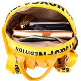 High Leather Backpack Willow Nail School Bags Anti-Theft School Bags