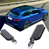 Leather Car Key Wallet Men Key Holder Zipper Key Case