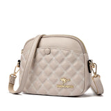 Women's Small Leather Crossbody Bag Flap Messenger Shoulder Handbag