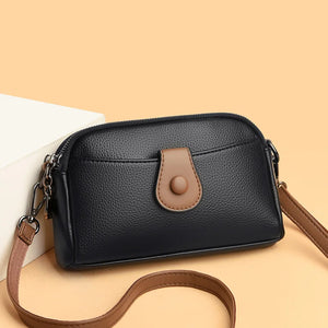 Leather Crossbody Shoulder Bag Women's Handbag Clutch Phone Purse