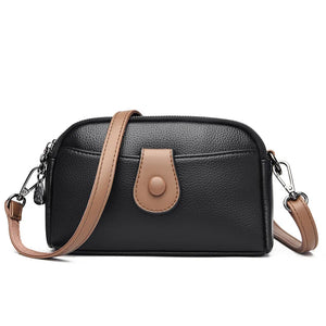 Leather Crossbody Shoulder Bag Women's Handbag Clutch Phone Purse