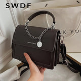 Thick Chain Shoulder Bag With Handle for Women