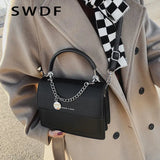 Thick Chain Shoulder Bag With Handle for Women