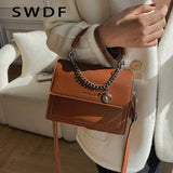 Thick Chain Shoulder Bag With Handle for Women