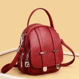 High Leather Handbag Women Bags Casual Tote Crossbody Bags