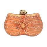 Leather Lady Clutch Bag Fashionable Shoulder Bag