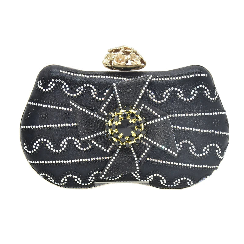 Leather Lady Clutch Bag Fashionable Shoulder Bag