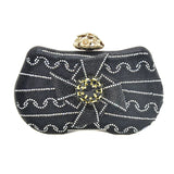 Leather Lady Clutch Bag Fashionable Shoulder Bag