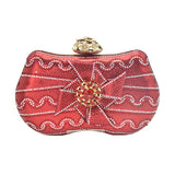 Leather Lady Clutch Bag Fashionable Shoulder Bag