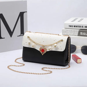 Vintage Leather Messenger Bag for Women Crossbody Clutch Purse