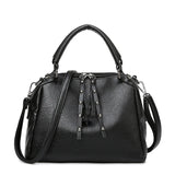 Women's High Leather Messenger Bag Lady Shoulder Tote Handbag