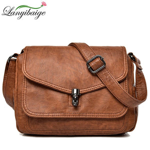 High Leather Women Shoulder Bag Crossbody