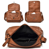 Leather Shoulder Bag Women Handbag Crossbody Bag