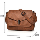 Leather Shoulder Bag Women Handbag Crossbody Bag