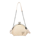 Leather Shell Shoulder Messenger Bags for Women Ladies Handbags