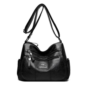 Leather Crossbody Bags for Women Handbags High Messenger Bag