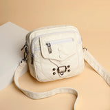 Casual Small Leather Crossbody Handbag Women's Shoulder Bag