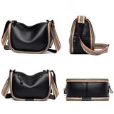 Leather Crossbody Bag for Women Shoulder Handbag Tote Bag