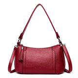 Leather Women Handbag Messenger Bag Shoulder Bags Clutch Purse 0547