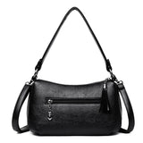 Leather Women Handbag Messenger Bag Shoulder Bags Clutch Purse 0547