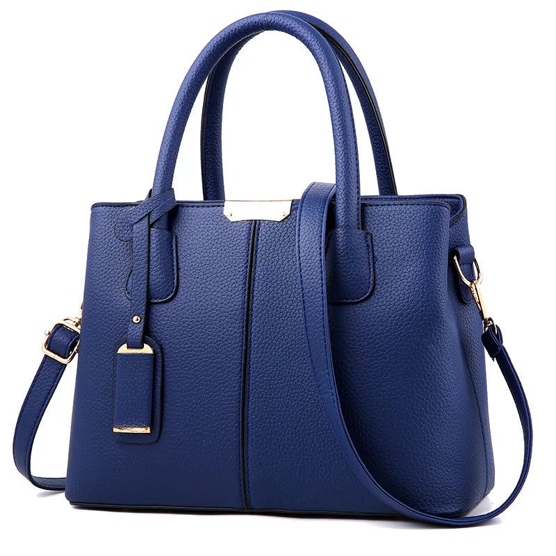 High Leather Women Handle Handbags Lady Shoulder Messenger Bag Ladies
