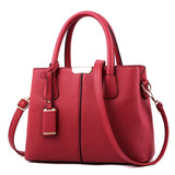 High Leather Women Handle Handbags Lady Shoulder Messenger Bag Ladies