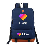 High Likee Video APP Daily backpack Students Boys Girls Daily rucksack